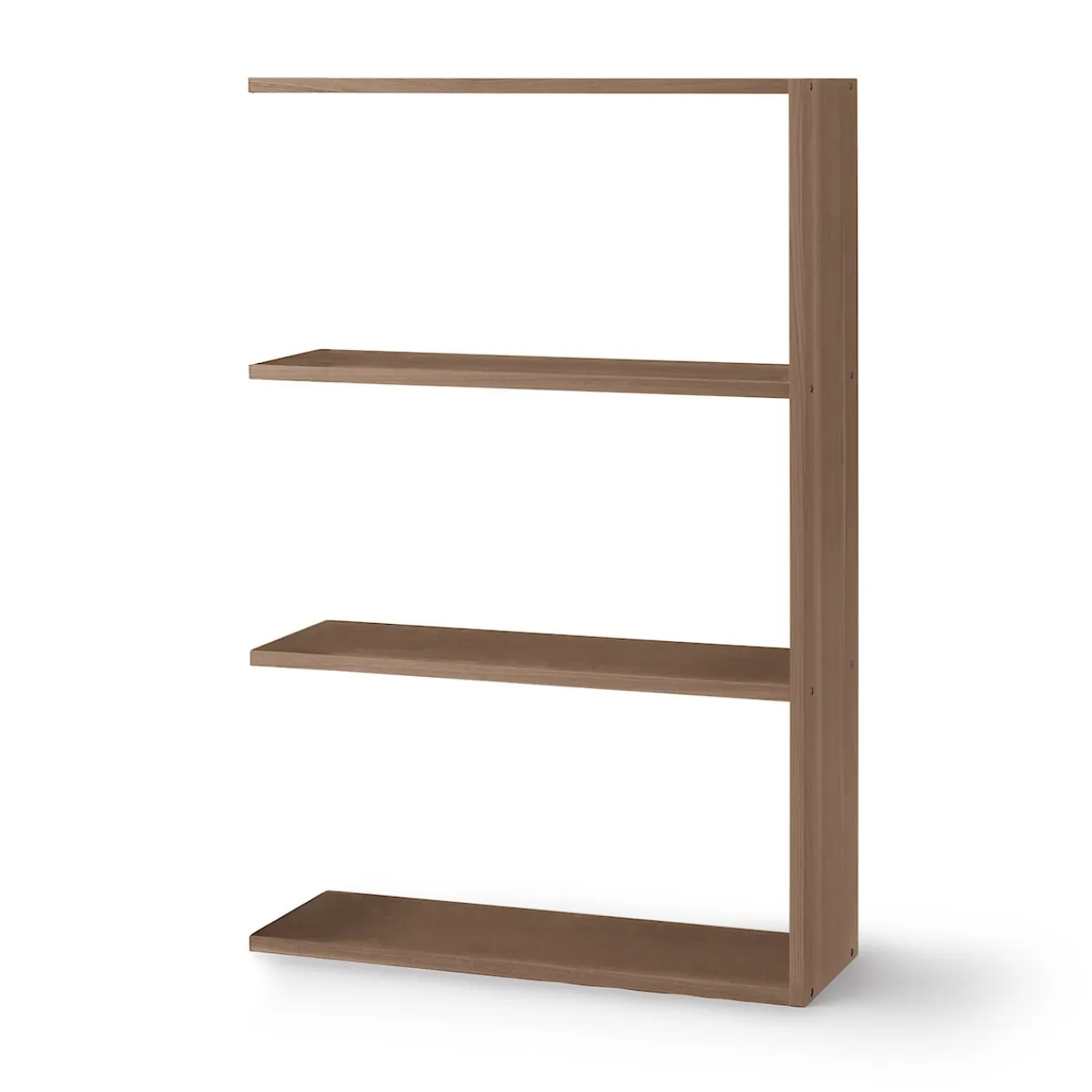 Étagères Modulables En Bois^Muji Étagère additionnelle large en noyer ‐ 3 niveaux (Dont Eco‐part. 1,80 €)