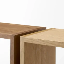 Étagères Modulables En Bois^Muji Étagère large en chêne ‐ 5 niveaux (Dont Eco‐part. 3,90 €)