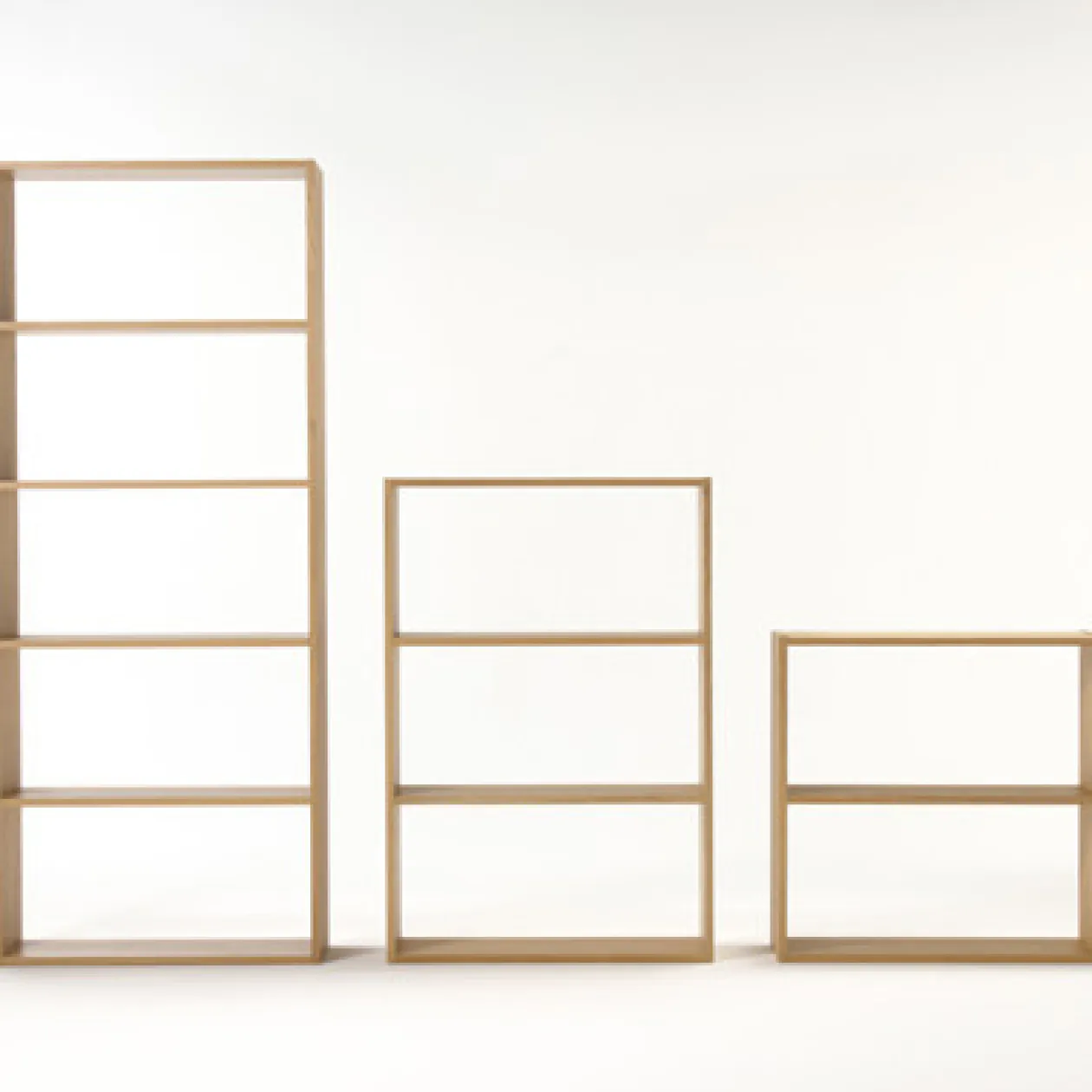 Étagères Modulables En Bois^Muji Étagère large en chêne ‐ 5 niveaux (Dont Eco‐part. 3,90 €)