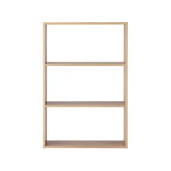 Étagères Modulables En Bois^Muji Étagère large en chêne ‐ 3 niveaux (Dont Eco‐part. 1,80 €)