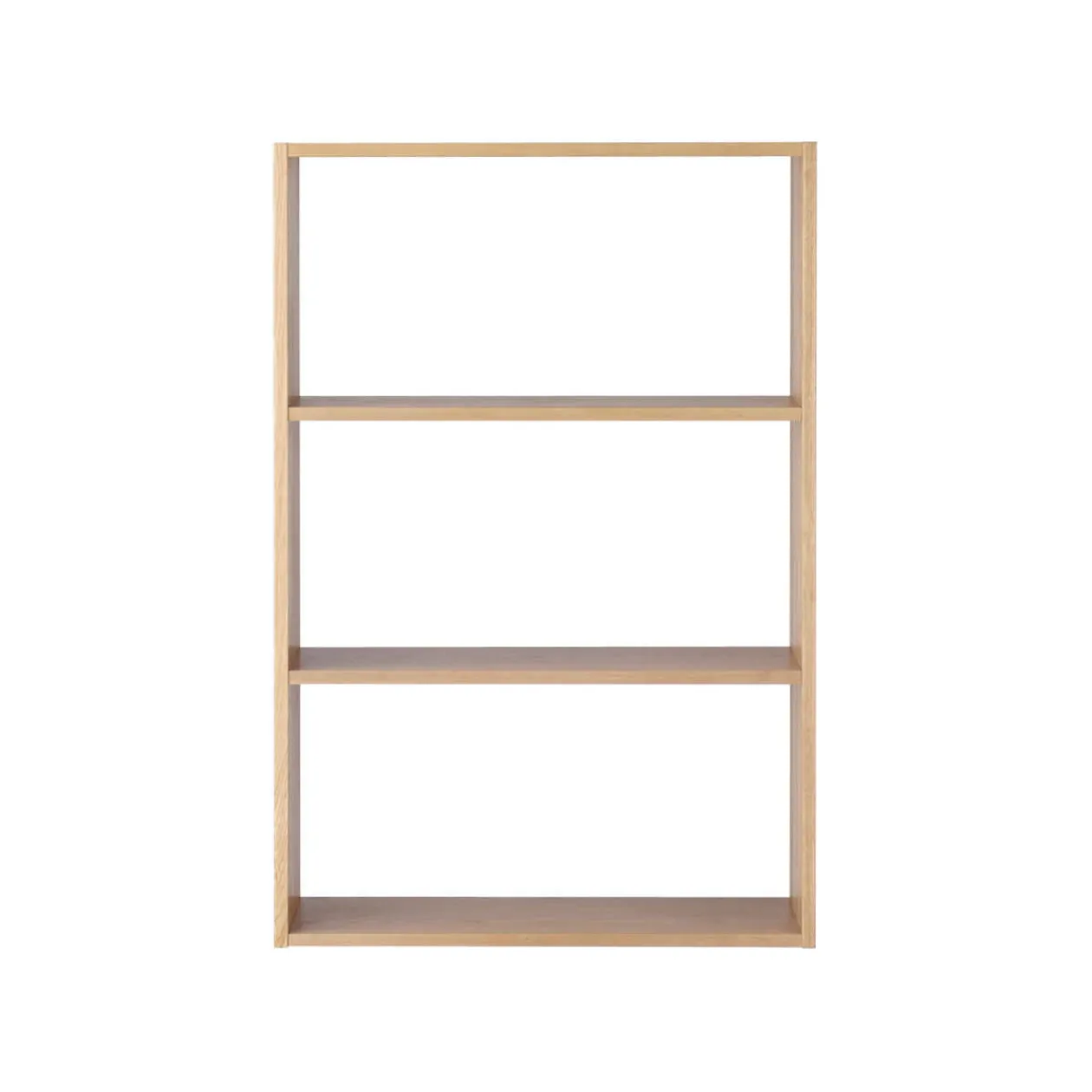 Étagères Modulables En Bois^Muji Étagère large en chêne ‐ 3 niveaux (Dont Eco‐part. 1,80 €)
