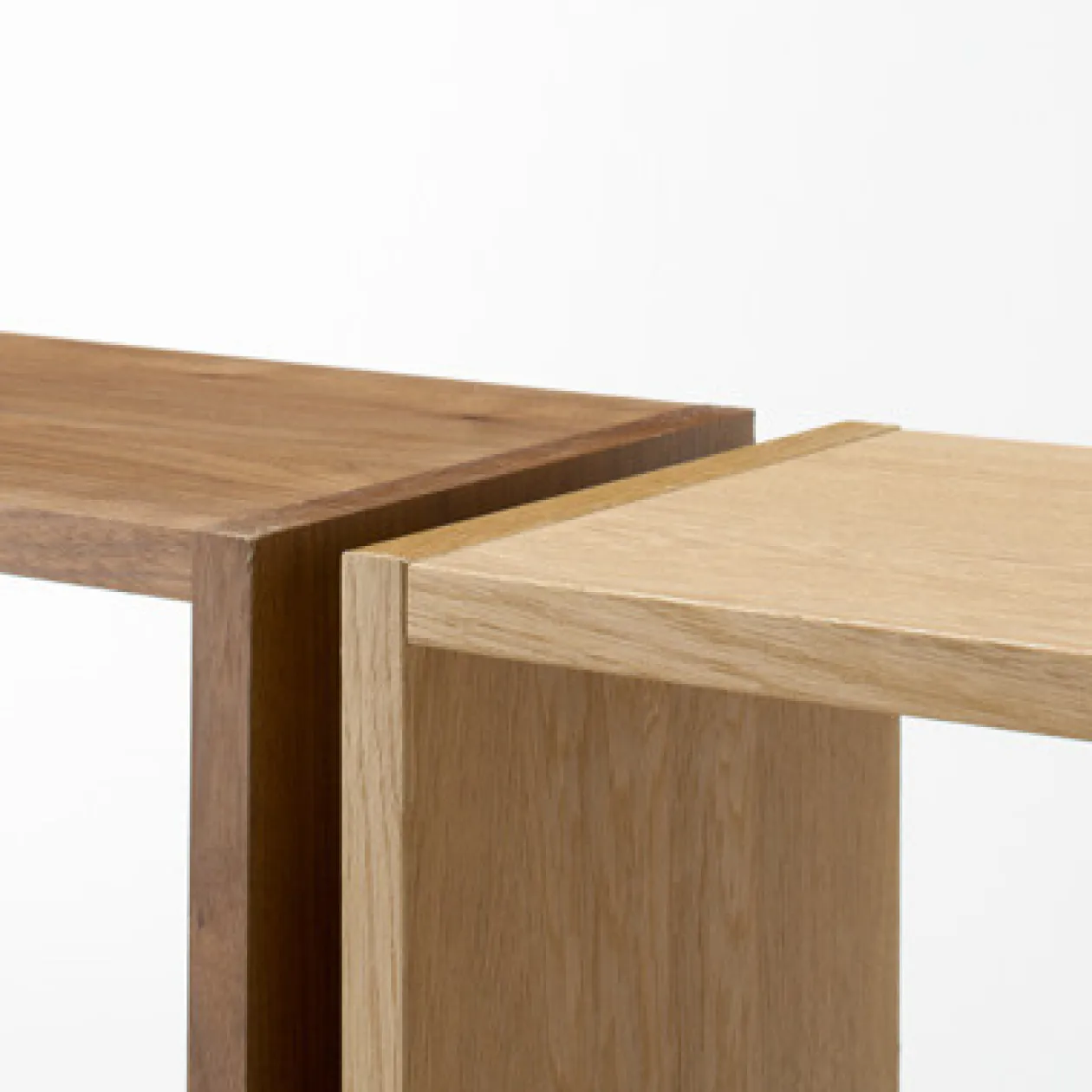 Étagères Modulables En Bois^Muji Étagère large en noyer ‐ 2 niveaux (Dont Eco‐part. 1,80 €)