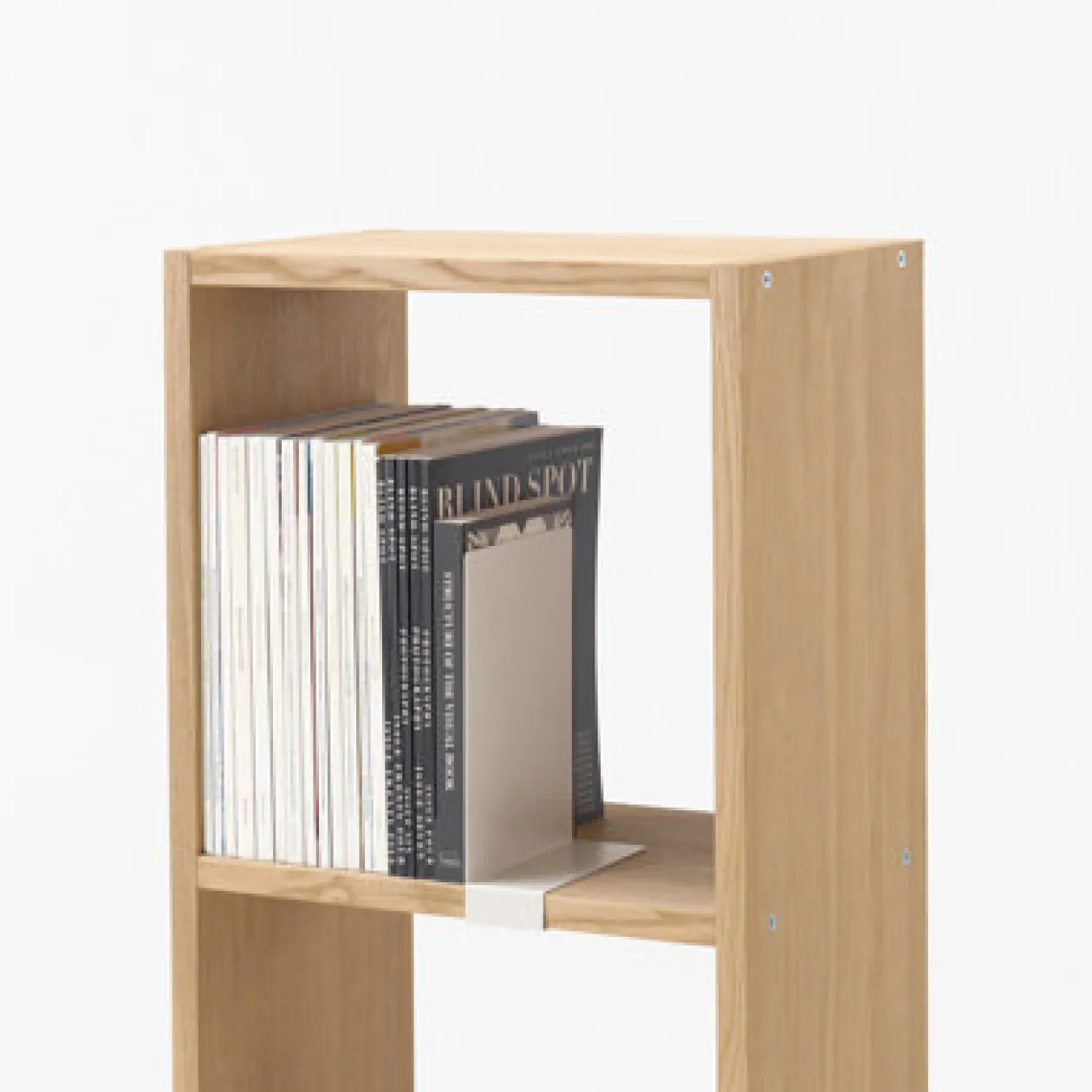 Étagères Modulables En Bois^Muji Étagère étroite en chêne ‐ 5 niveaux (Dont Eco‐part. 2,80 €)