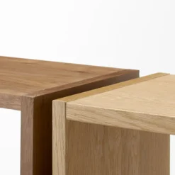 Étagères Modulables En Bois^Muji Étagère étroite en chêne ‐ 5 niveaux (Dont Eco‐part. 2,80 €)