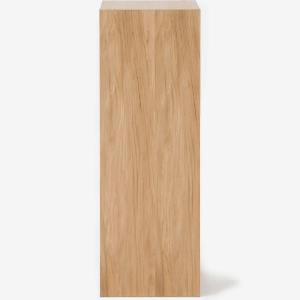 Étagères Modulables En Bois^Muji Étagère étroite en chêne ‐ 2 niveaux (Dont Eco‐part. 0,82 €)