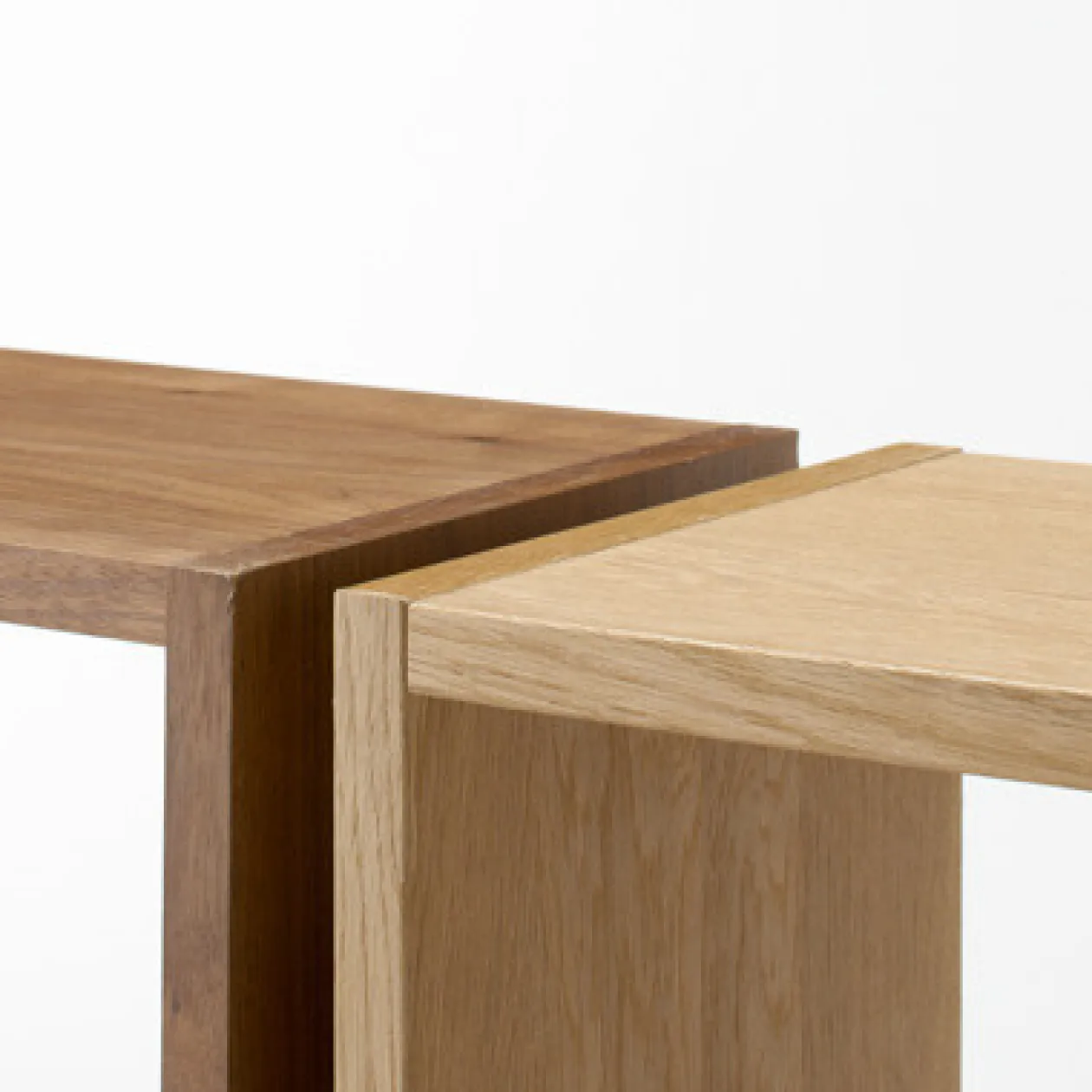 Étagères Modulables En Bois^Muji Étagère étroite en noyer ‐ 2 niveaux (Dont Eco‐part. 0,82 €)