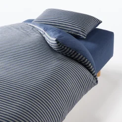 Draps De Lit^Muji Taie d'oreiller en jersey de coton