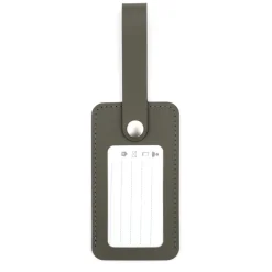 Accessoires De Voyage^Muji Étiquette de bagage en cuir recyclé - Kaki