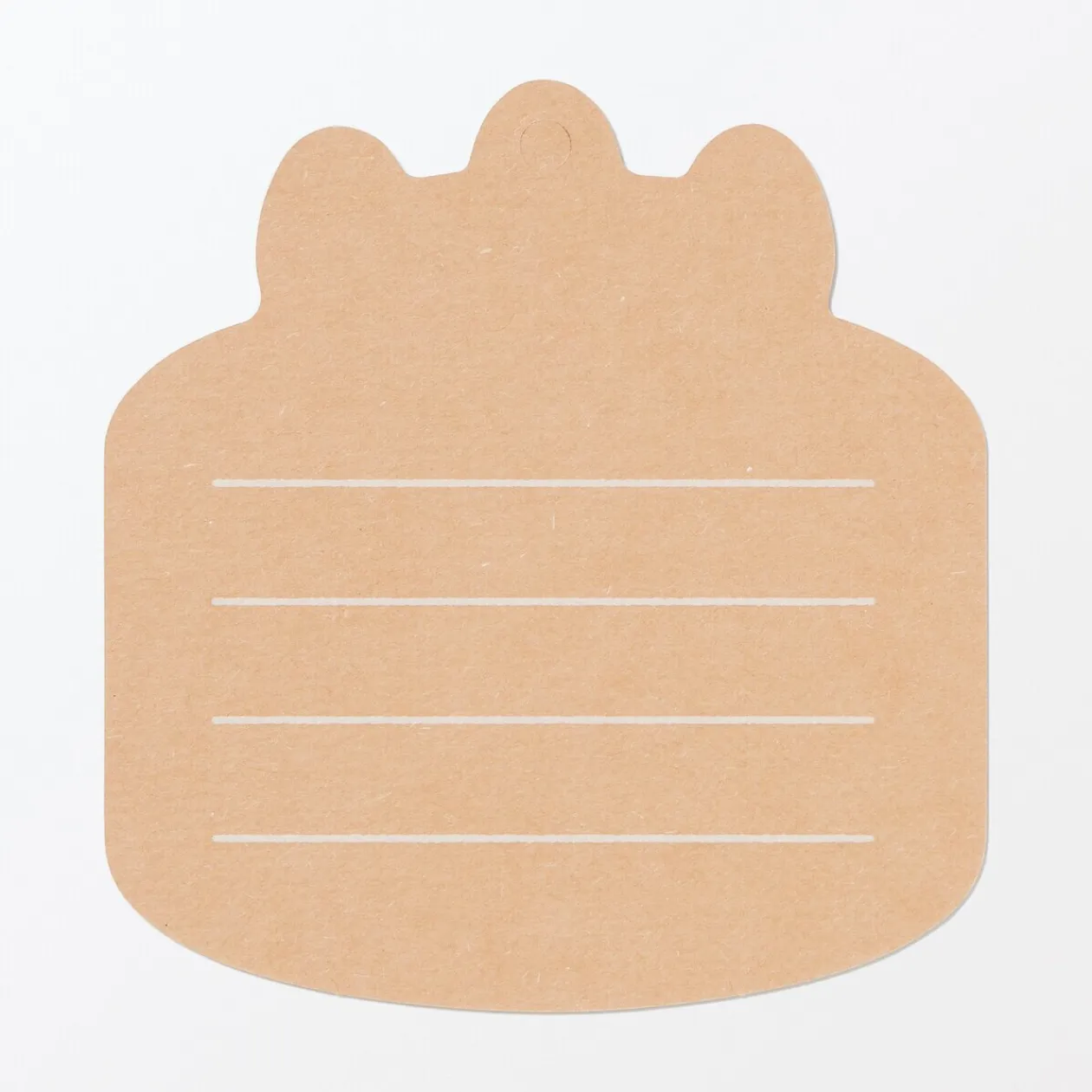 Emballages Cadeaux^Muji Étiquettes cadeaux - Gâteau, lot de 3