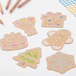 Emballages Cadeaux^Muji Étiquettes cadeaux - Gâteau, lot de 3