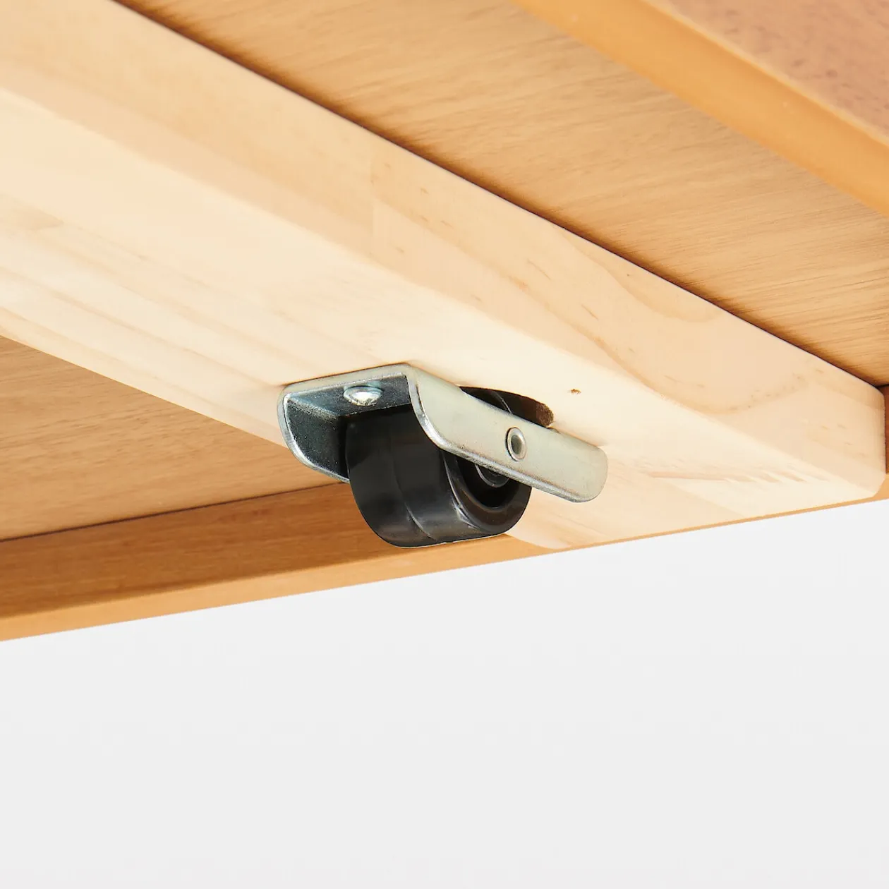 Lits^Muji Tiroir de dessous de lit en bois d'hévéa