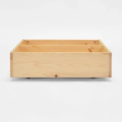 Lits^Muji Tiroir de lit en pin avec séparateur