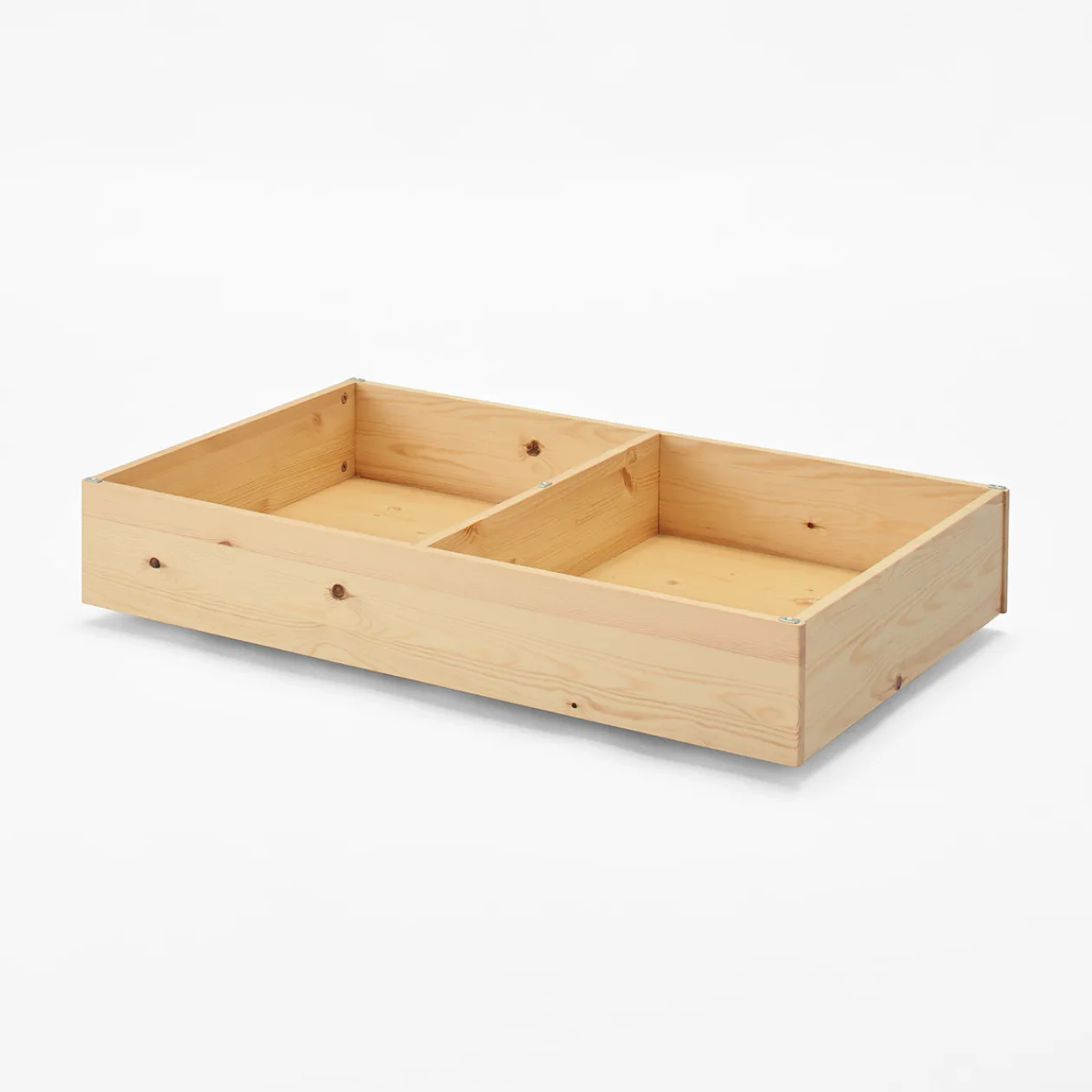 Lits^Muji Tiroir de lit en pin avec séparateur