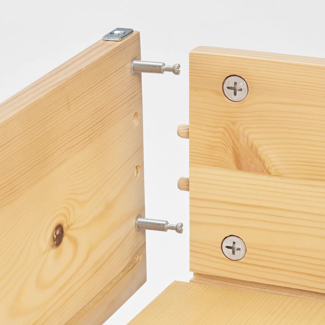 Lits^Muji Tiroir de lit en pin avec séparateur