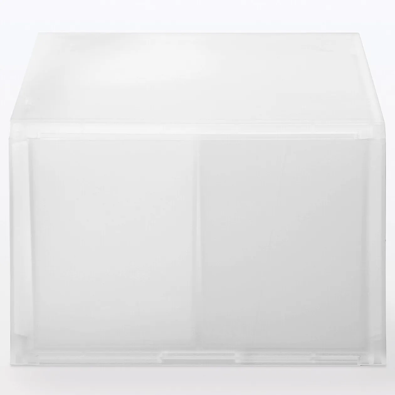 Petits Rangements En Polypropylène|Boîtes Et Rangement De Bureau^Muji Tiroir en PP 2 compartiments L26 x P37 x H17.5 cm
