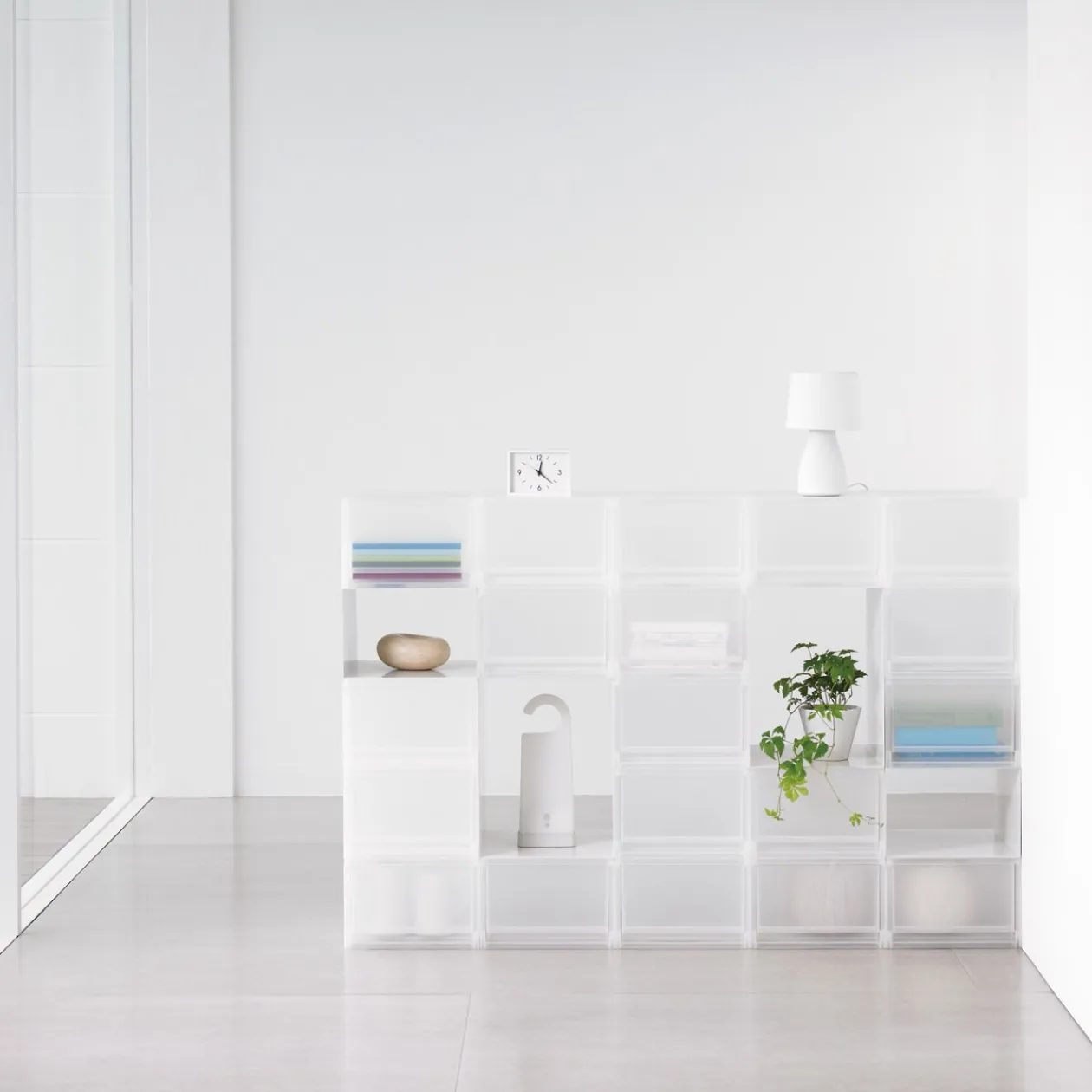 Petits Rangements En Polypropylène|Boîtes Et Rangement De Bureau^Muji Tiroir en PP 2 compartiments L26 x P37 x H17.5 cm