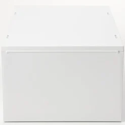 Petits Rangements En Polypropylène|Boîtes Et Rangement De Bureau^Muji Tiroir en PP A4 gris blanc 2 compartiments L26 XP37X H17.5cm