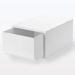 Petits Rangements En Polypropylène|Boîtes Et Rangement De Bureau^Muji Tiroir en PP A4 gris blanc L26X P37X H17.5cm