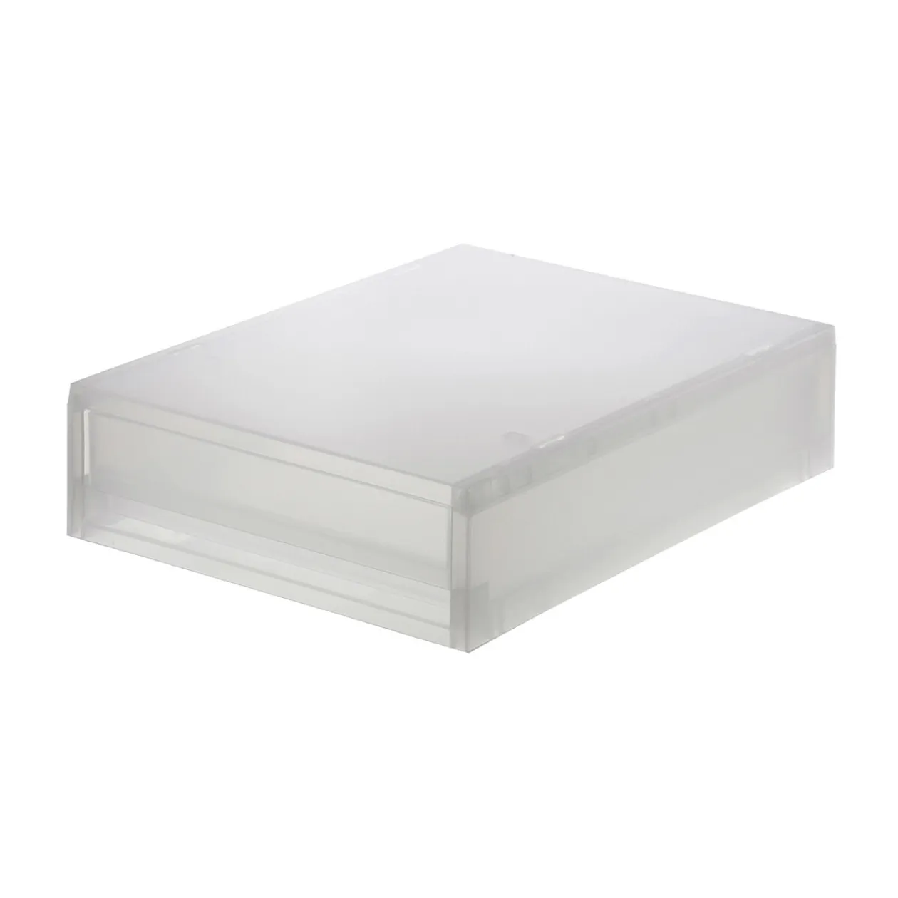 Petits Rangements En Polypropylène|Boîtes Et Rangement De Bureau^Muji Tiroir en PP A4 L26 x P37 x H9 cm