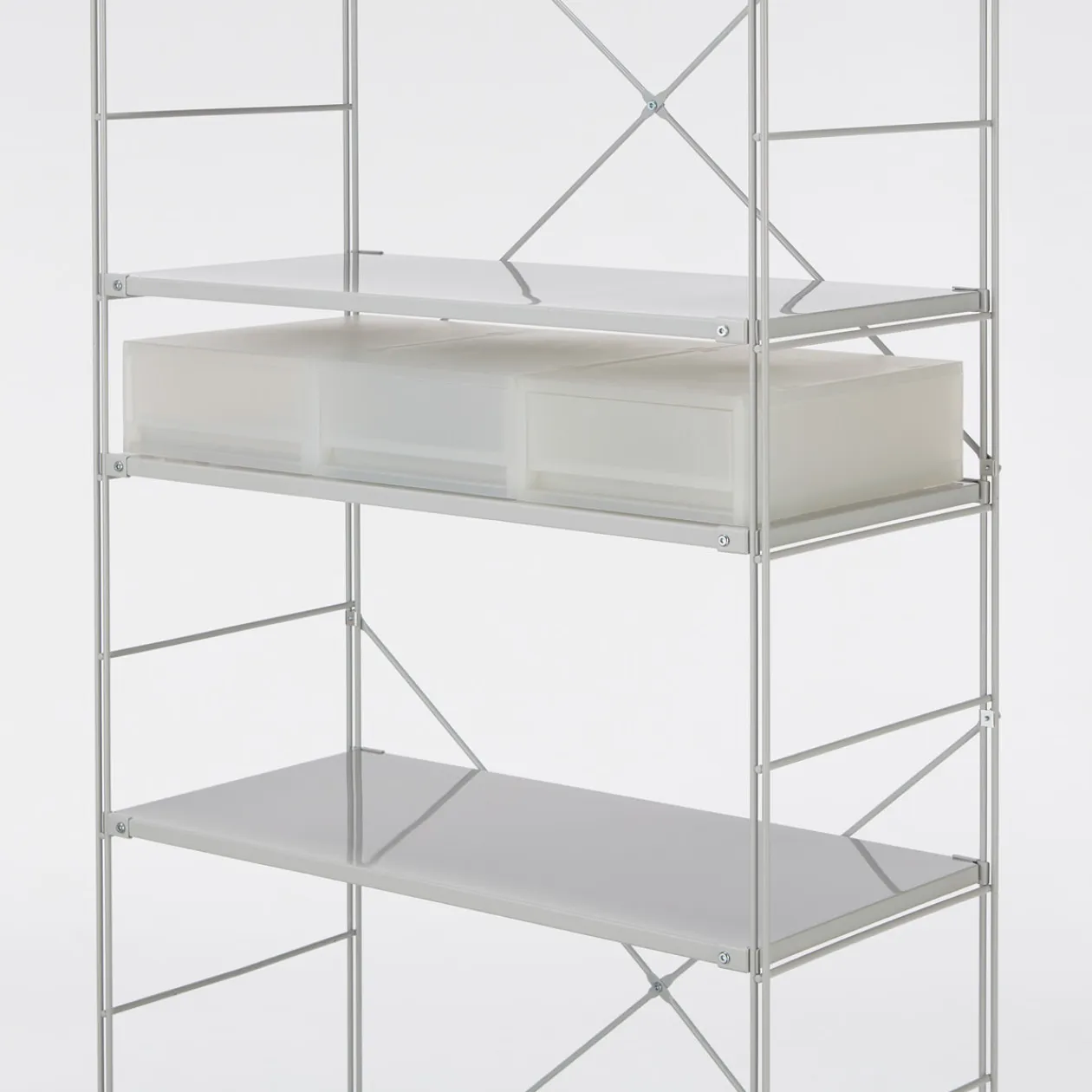 Petits Rangements En Polypropylène|Boîtes Et Rangement De Bureau^Muji Tiroir en PP A4 L26 x P37 x H12 cm