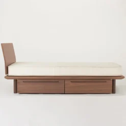 Lits^Muji Tiroir pour lit plate‐forme en noyer