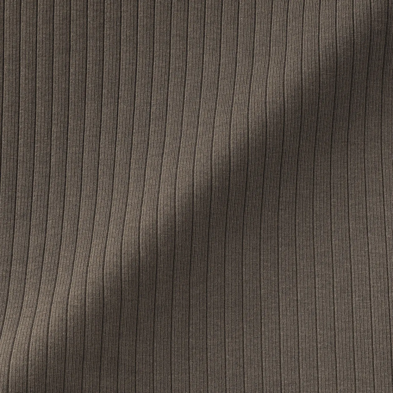 Hauts Et T‐Shirts|Sous‐Vêtements^Muji Top brassière court côtelé en coton pour femme