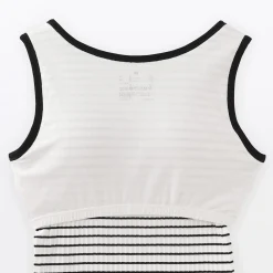 Hauts Et T‐Shirts|Sous‐Vêtements^Muji Top brassière court côtelé en coton pour femme
