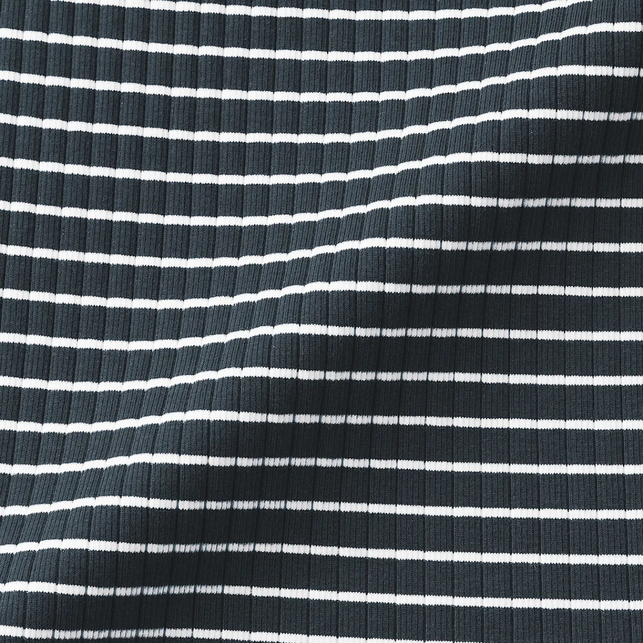 Hauts Et T‐Shirts|Sous‐Vêtements^Muji Top brassière court côtelé en coton pour femme