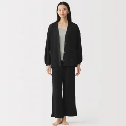 Hauts Et T‐Shirts|Sous‐Vêtements^Muji Top brassière lisse côtelé en mélange lyocell pour femme