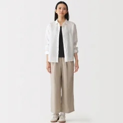 Hauts Et T‐Shirts|Sous‐Vêtements^Muji Top brassière lisse côtelé en mélange lyocell pour femme