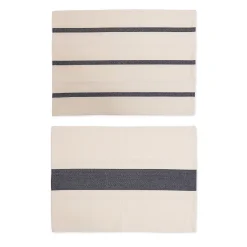 Linge De Table^Muji Torchons en coton ‐ Lot de 2