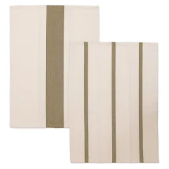 Linge De Table^Muji Torchons en coton ‐ Lot de 2