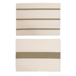 Linge De Table^Muji Torchons en coton ‐ Lot de 2