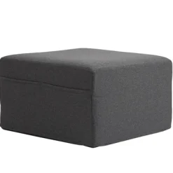 Canapés Et Repose-Pieds^Muji Trio en feutrine anthracite