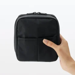 Vanitys Et Trousses De Maquillage|Trousses De Toilette^Muji Trousse de maquillage en nylon autoportante