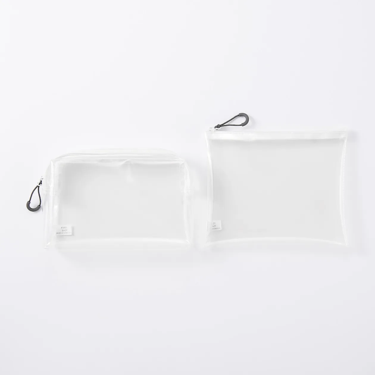 Trousses De Toilette^Muji Trousse de toilette transparente ‐ Pochette de voyage 12 x 18,5 x 4 cm