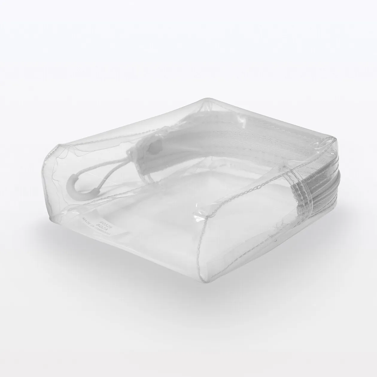 Trousses De Toilette^Muji Trousse de toilette transparente ‐ Pochette de voyage 12 x 10 x 4 cm