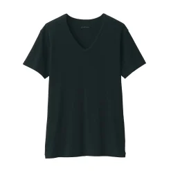 Sous‐Vêtements^Muji T‐shirt à col V en coton respirant pour homme
