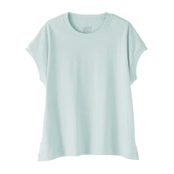 Hauts Et T‐Shirts^Muji T-shirt à mancherons en coton épais pour femme