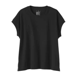 Hauts Et T‐Shirts^Muji T-shirt à mancherons en coton épais pour femme