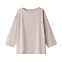 Hauts Et T‐Shirts^Muji T‐shirt à manches 3/4 en coton mélangé pour femme