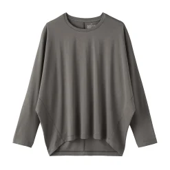 Hauts Et T‐Shirts^Muji T-shirt à manches longues chauve-souris en jersey lyocell pour femme