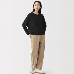 Hauts Et T‐Shirts^Muji T-shirt à manches longues chauve-souris en jersey lyocell pour femme