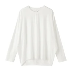 Hauts Et T‐Shirts^Muji T-shirt à manches longues chauve-souris en jersey lyocell pour femme