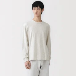 Hauts Et T‐Shirts^Muji T‐shirt à manches longues en tricot traditionnel pour homme