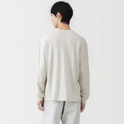 Hauts Et T‐Shirts^Muji T‐shirt à manches longues en tricot traditionnel pour homme