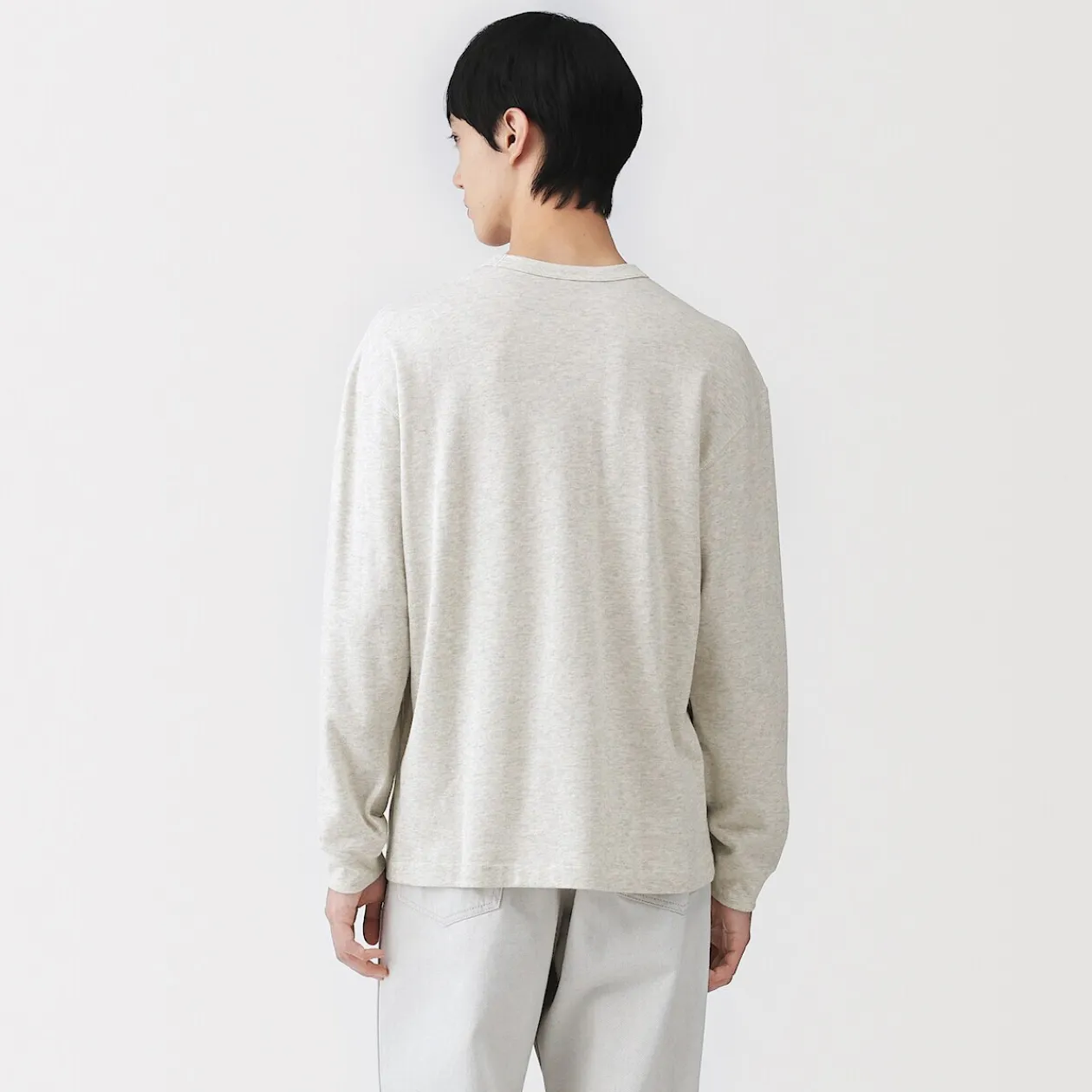 Hauts Et T‐Shirts^Muji T‐shirt à manches longues en tricot traditionnel pour homme