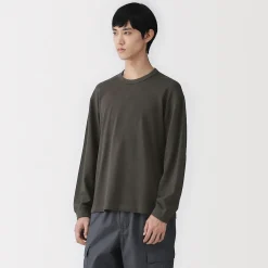 Hauts Et T‐Shirts^Muji T‐shirt à manches longues en tricot traditionnel pour homme