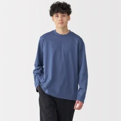Hauts Et T‐Shirts^Muji T‐shirt à manches longues en jersey pour homme