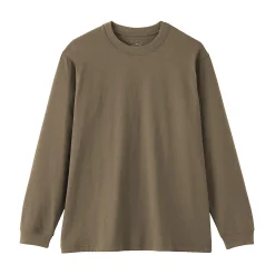 Hauts Et T‐Shirts^Muji T‐shirt à manches longues en coton épais pour homme